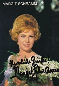 Original Autogramm von Margit Schramm - Bild 1 von 2