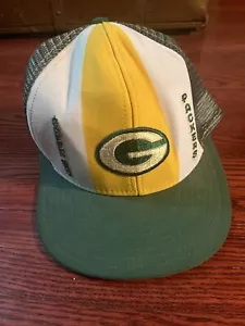 Gorra de béisbol de los Green Bay Packers talla L Lucky Strike nailon - Imagen 1 de 4