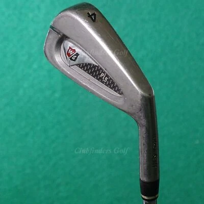 Wilson Staff Pi5 Single 4 Iron Factory True Temper Dynamic Gold S300 Steel Stiff - Image 1 of 2
