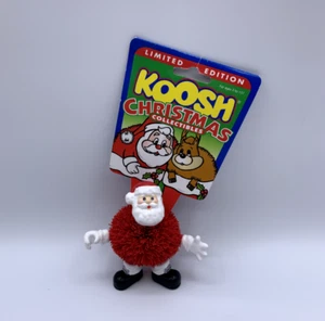 VINTAGE KOOSH CHRISTMAS LIMITED EDITION SANTA CLAUS FIGURE - NEW - Picture 1 of 2