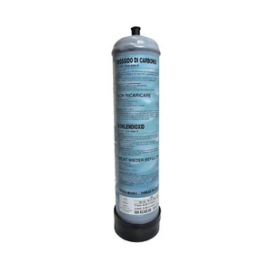 Bombola CO2 monouso 600gr. per acquari con attacco M10x1 - Imagen 1 de 1