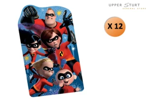 Incredibles 2 Notebooks 12 Pack Favour Party Supplies FAST SHIPPING - Picture 1 of 1