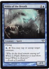 Niblis of the Breath *Uncommon* Magic MtG x1 Dark Ascension SP