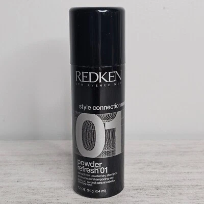 REDKEN Style Connection Powder Refresh 01 Hair Powder Dry Shampoo 1.2 oz, NEW - Image 1 of 2