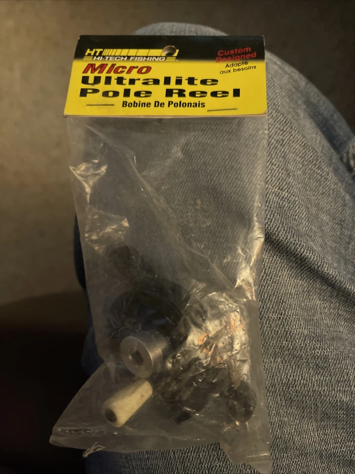 Carretes de hielo HT Micro Ultra cañas ultraligeras #UIR-1 para plantillas de pesca DE COLECCIÓN Foto 1 de 4