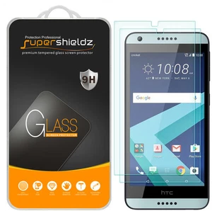 2x Supershieldz Tempered Glass Screen Protector Saver for HTC Desire 550 - Picture 1 of 5
