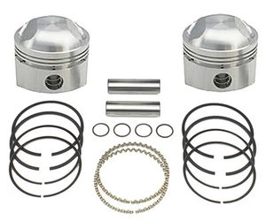 10:1 High Compression PISTONS for 1948 & later  Harley 74" Panhead & Shovelhead - Picture 1 of 1