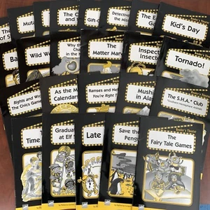 Reader's Theater Book Bundle Lot of 24 Math Science Paperback Education Learning - Foto 1 di 9