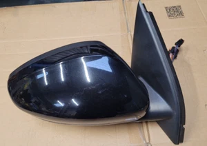 Peugeot 308 GT 2015 línea T9 lado del conductor espejo retrovisor plegable eléctrico negro 98088642XT - Imagen 1 de 6