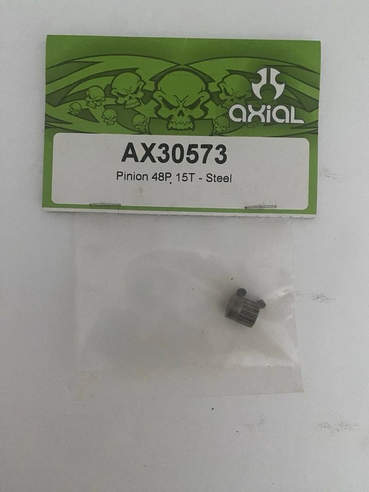 AXIAL RACING RC AX30573 Pinion 48P 15T Steel Capra Wraith Discountinued NEW - Image 1 of 1