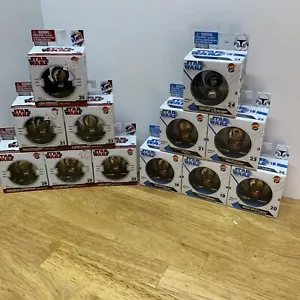 Lotto 12 Star Wars MARBS Marmi Serie 2 e 3 Boba Fett Greedo Leia Tauntaun Luke - Foto 1 di 15