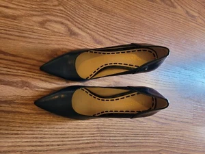 Enzo Angiolini Navy Blue Stilettos 7.5 - Picture 1 of 3