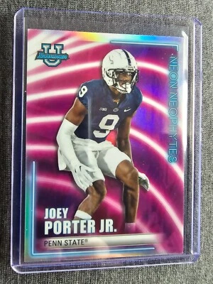 2022 Bowman's Best U Joey Porter Jr Neon Neophytes - Image 1 of 2