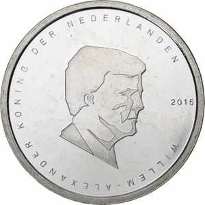 [#1275571] Netherlands, Willem-Alexander, 5 Euro, Waterloo, 2015, Utrecht, Silve - Picture 1 of 2