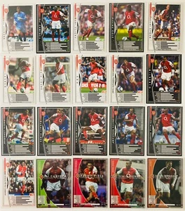 2004-05 Panini WCCF European Clubs Arsenal 20 Cards lot Refractor Rookie Legend - Picture 1 of 3