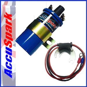 Bedford Rascal 1986-1990 AccuSpark electronic ignition + Blue Sports Coil - Picture 1 of 7