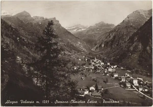 ALAGNA VALSESIA m.1205 - PANORAMA (VERCELLI) 1953 - Picture 1 of 1