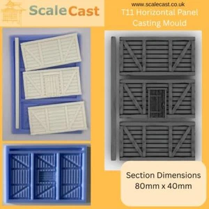 Timber & Render Thema - Horizontale Balken 80x40 Abschnitte Form T11 - Bild 1 von 2