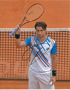 DAVID FERRER AUTOGRAPHED SIGNED 8" X 10" TENNIS PHOTO W/ COA - Picture 1 of 1