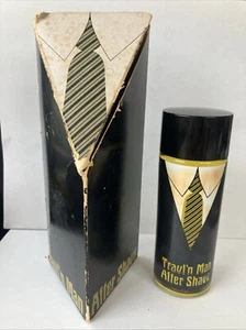 VINTAGE MEN'S TRAVL'N MAN AFTER SHAVE COLONIAL HOUSE DIST. 4 OZ BOXED - Picture 1 of 7