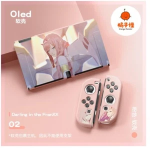 DARLING in the FRANXX Hülle Schutzhülle cover Case Für Nintendo Switch OLED TPU - Picture 1 of 3