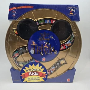Le monde merveilleux de Disney Trivia Game Mattel Tin 1997 - Scellé en usine - Photo 1/3