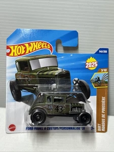 Hotwheels 1/64 🇨🇵 Ford Model A Custom 31  mainline 2025 #7/10 - Photo 1/6