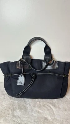 Gucci Auth Vintage Women Hand Bag Black denim  - Image 1 of 4