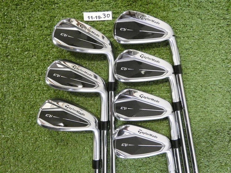 TaylorMade Qi Irons 5-P & A KBS Max MT 85 Regular Steel Excellent - Image 1 of 4