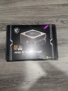 Neues MSI MAG A750BN PCIE 5 Computer Gaming Netzteil, PCIE 5.0 Ready - Bild 1 von 2