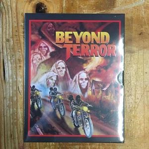 Beyond Terror Blu Ray Cauldron Films Slipcover Spanish Horror Bikers Tomás Aznar - Bild 1 von 2