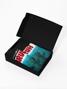 Bruh Cat Meme T-Shirt and Tumbler Set, Black Cotton Unisex, Graphic Print Design - Picture 1 of 9