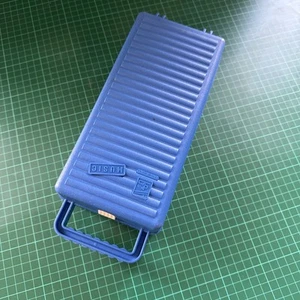 Music Cassette Storage Box Retro 12 Tapes Storage - Picture 1 of 8