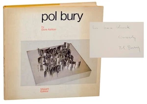 Dore Ashton / POL BURY Signed First Edition 1970 #179579 - Imagen 1 de 6