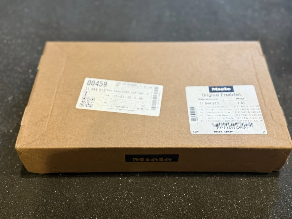 全新 Miele 蒸汽烤箱 电源/控制单元 11844913 正品 原始设备制造商 — 第 1/1 张图片