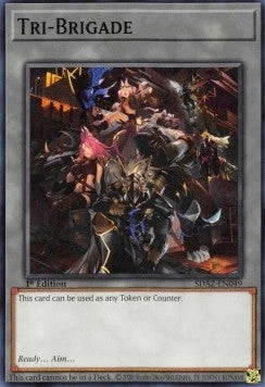 YuGiOh Tri-Brigade SDAZ-EN049 Token Englisch Neu 1st - Bild 1 von 2
