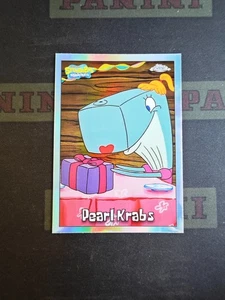 2025 Topps Chrome SpongeBob Squarepants Refractor Pearl Krabs - Picture 1 of 2