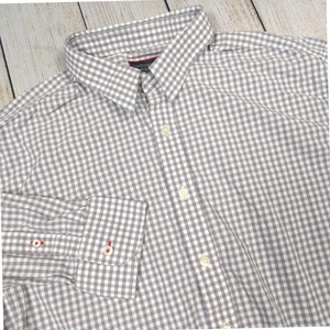 UNTUCKit Gingham Check Cotton Button Down Shirt Tall Regular Fit X-Large - Picture 1 of 7