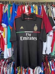 MILAN 2012 2013 THIRD FOOTBALL SHIRT SOCCER JERSEY ADIDAS V13433 sz 2XL MEN - Picture 1 of 17