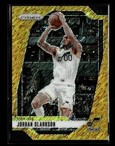 2024-25 Panini Prizm Jordan Clarkson Gold Shimmer /10 - Picture 1 of 2