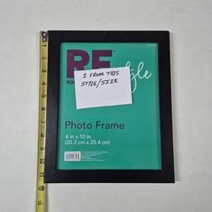 Lotto di 13 cornici per foto nere, 5 stili diversi, 8x10 e 11x14 - Foto 1 di 16