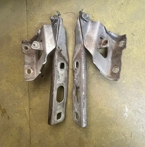10 Audi A4 Wagon Pair Set Hood Hinges Left Right  - Bild 1 von 4