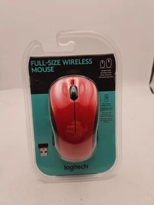Logitech M310 Wireless Optical Mouse - Red - BRAND NEW Sealed - Picture 1 of 3