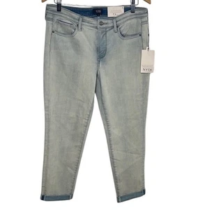 NWT NYDJ Girlfriend Rolled Cuff Equinox Wash Jeans Women Size 6 - Picture 1 of 6
