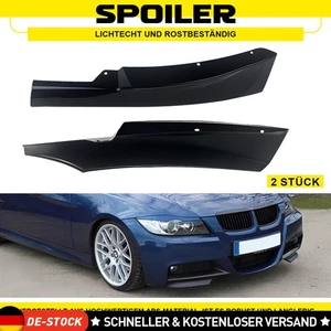 Frontspoiler Frontstoßstange Seite Spoiler Ecken Trim für BMW 3er E90 E91 09-12 - Bild 1 von 9