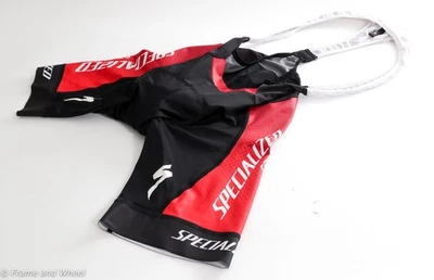 Culotte con tirantes Specialized Racing Ciclismo Mujer M Poliéster Negro Rojo Blanco Foto 1 de 4