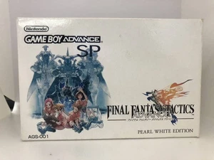 Game Boy Advance SP Final Fantasy Tactics Advance Pearl White Edition - Imagen 1 de 10