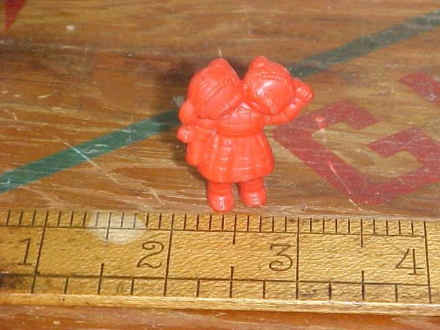 So Cool! Garbage Pail Kids DOUBLE HEATHERS Coral Red PVC Cheap Toys Figure - Image 1 of 1