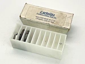 Insertos de carburo nuevos Carboline NG4133R MOD 45 X 10 - Cantidad. 3 - Imagen 1 de 2