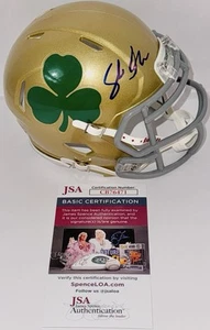Shane Gillis Signed Autographed Notre Dame Fighting Irish Mini Helmet JSA COA - Picture 1 of 2